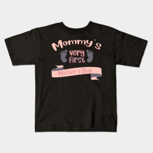 Mommy's very first Mother's Day Kids T-Shirt